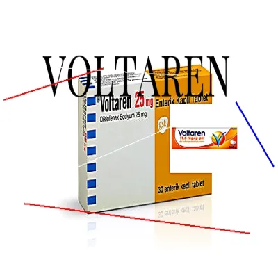 Voltaren vente libre